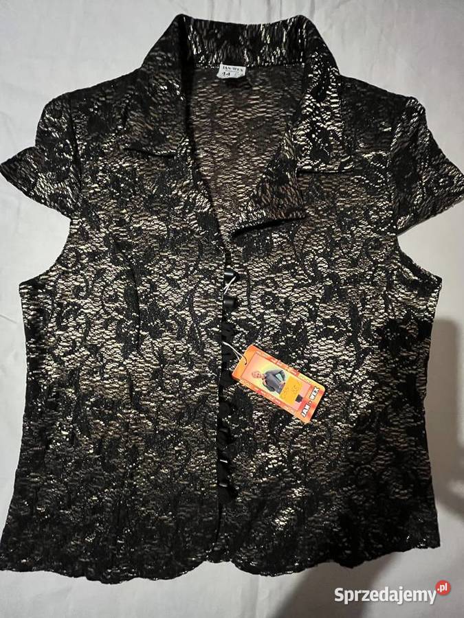 Wizytowa bluzka damska koronkowa rozpinana na Sochaczew