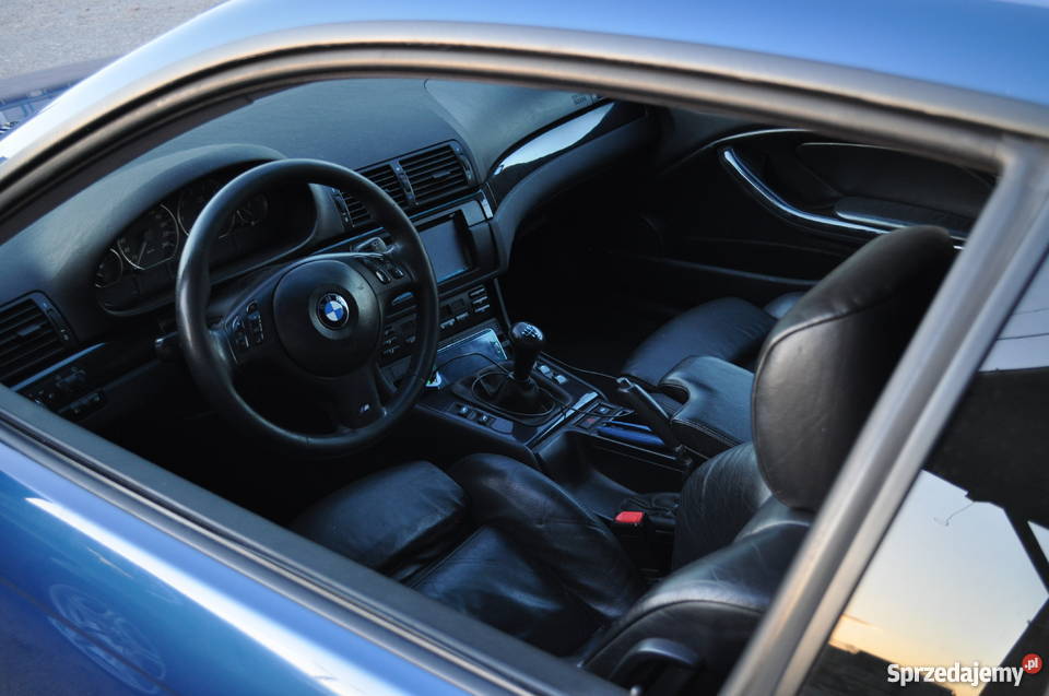 BMW E46 M3 CSL look 28 a w dowodzie 20 nawigacja Seria 3 Grudziądz