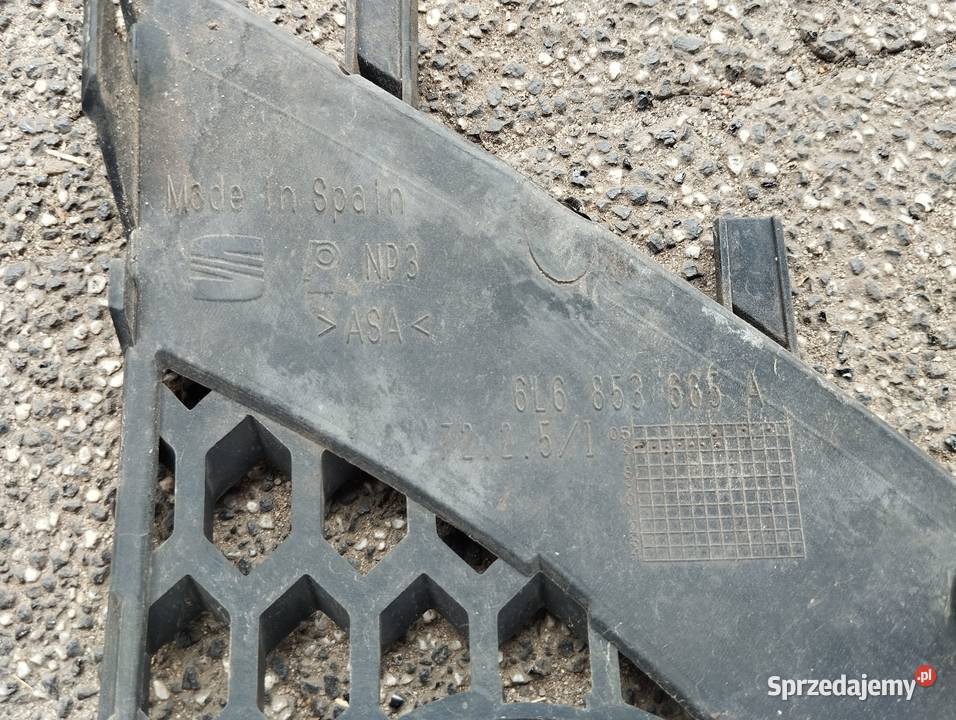 Kratka zderzaka Seat Ibiza FR Cupra prawa Kamieniec