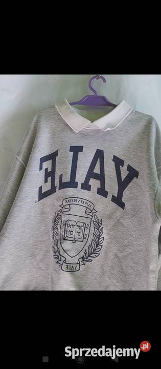 Bluza HM Oversize YALE z Kołnierzykiem rozmiar uniseks lubelskie Zwierzyniec