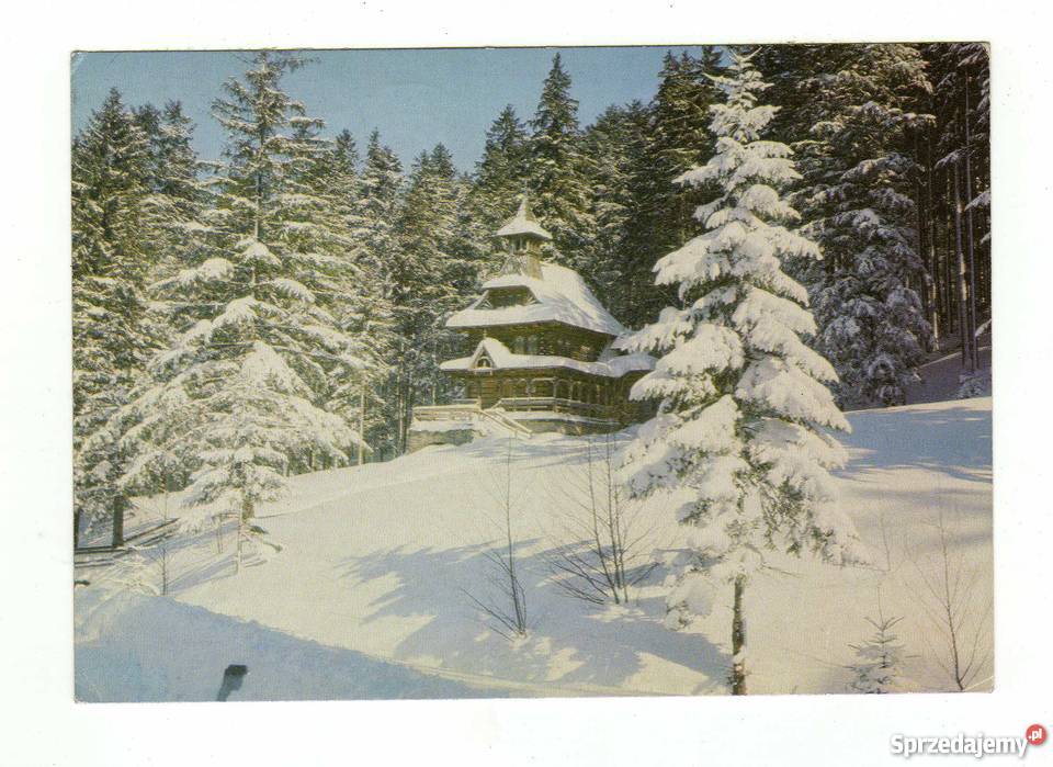 ZAKOPANE KAPLICA W JASZCZURÓWCE POCZTÓWKA świętokrzyskie Krynki