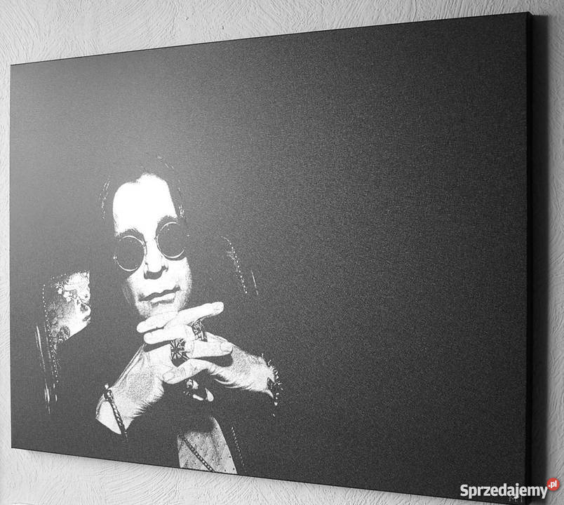Ozzy Osbourne obraz na blasze grawerka Rękodzieło Sandomierz sprzedam