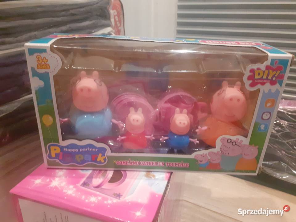 Rodzinka swiniki pepa Figurki Zawonia