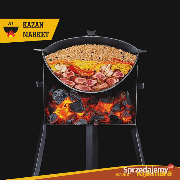 Kuchnia polowa kazangarnek 12L piec stalowy łódzkie Łódź