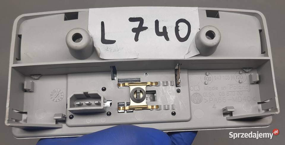 LAMPKA OŚWIETLENIE WNĘTRZA KABINY VW UP CITIGO osobowe Wyposażenie wnętrza dolnośląskie Mielęcin