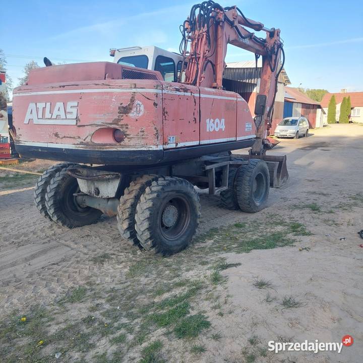 Koparka atlas 1604koparka kolowa Mieleszkowce Zalesiańskie sprzedam
