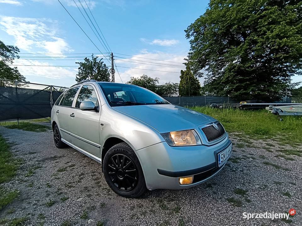 Skoda Fabia kombi dlugie opłaty 19 TDI klima Mysłowice
