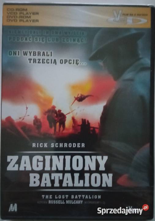 Zaginiony batalion VCD Ricky Schroder Adam James CD Filmy Łódź