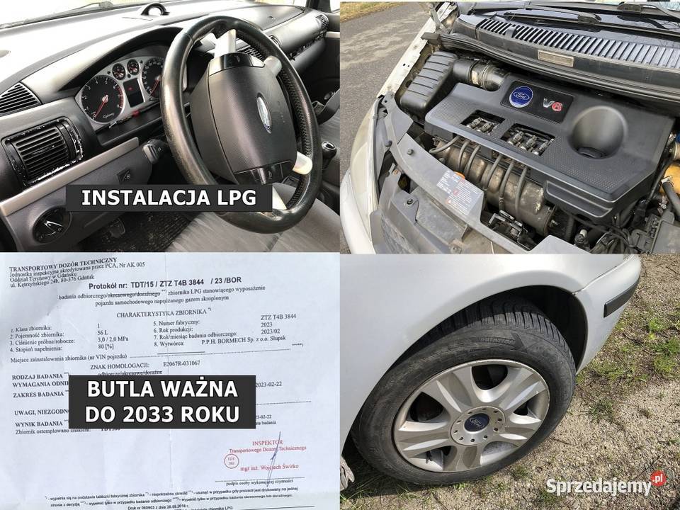 Ford Galaxy 28 benzyna 204 gaz LPG Wersja 7osób Łódź