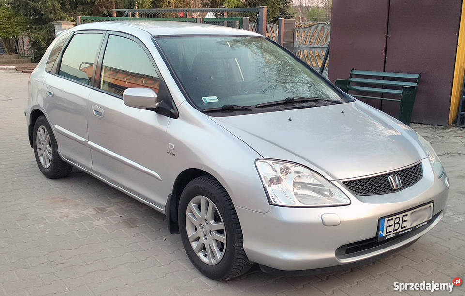 Honda Civic VII 16 5D 110 LPG Rok produkcji 2003 Bełchatów