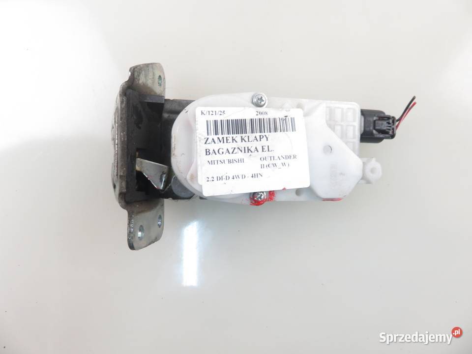 ZAMEK KLAPY MITSUBISHI OUTLANDER II