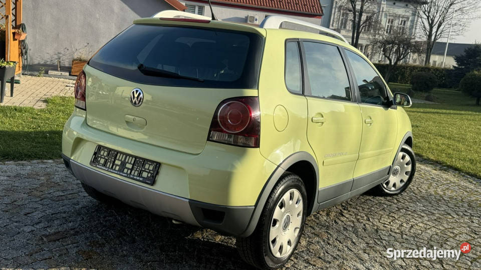 Volkswagen Polo Cross 16 Benzyna 105 z Niemiec podgrzewane fotele Strzegom