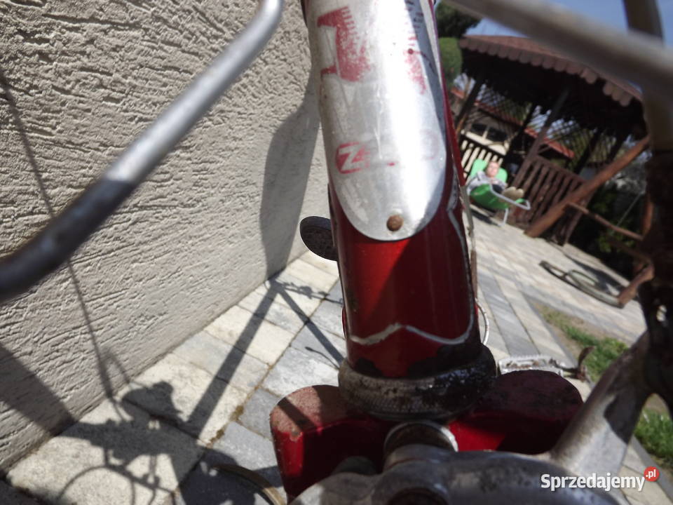 Jaguar kolarzówka 1958r oryginał klasyk siodełko Sieradz