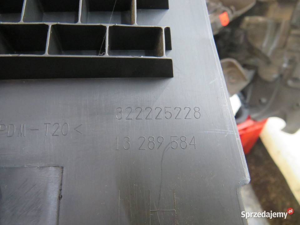 OSŁONA FOTELA LEWA ZAFIRA C 13289584