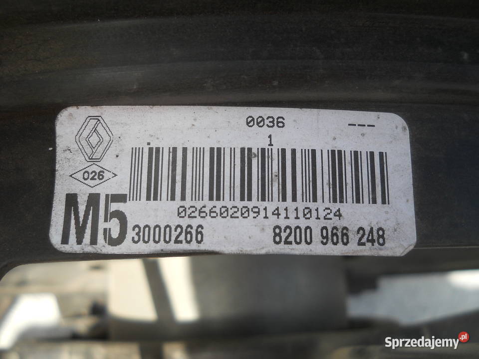 RENAULT CLIO III MODUS WENTYLATOR CHŁODNICY Siechnice
