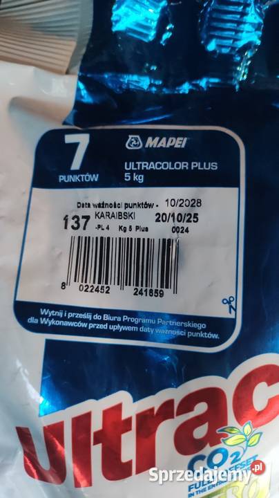Fuga Mapei ultracolor plus 137 Poznań