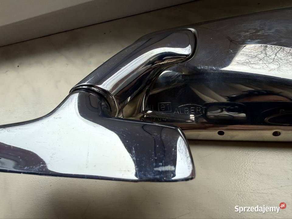 Lewe lusterko zewnętrzne chrom BMW e10 e12 e21 Mszana