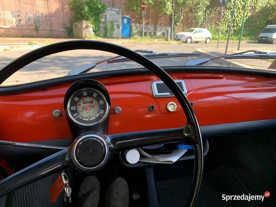 Fiat 500 R Klasyk Ladny Rok produkcji 1973 Ostrołęka