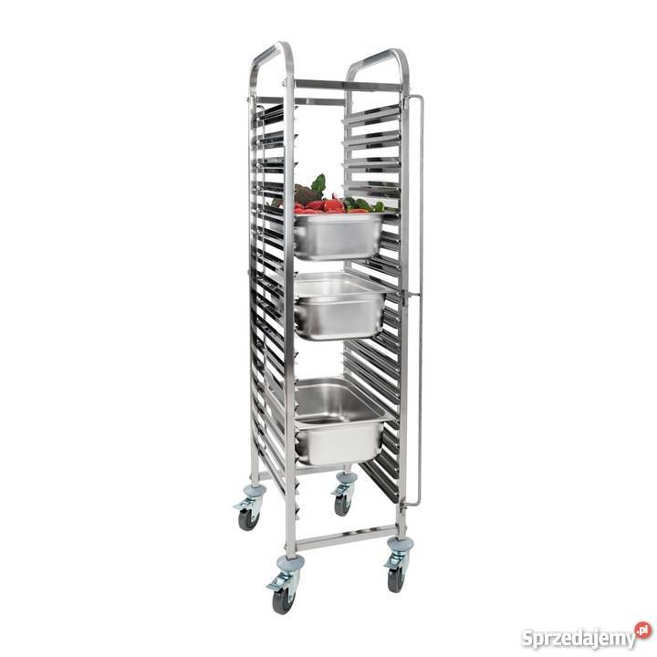 Wózek transportowy magazynowy kelnerski 16 GN Poczesna
