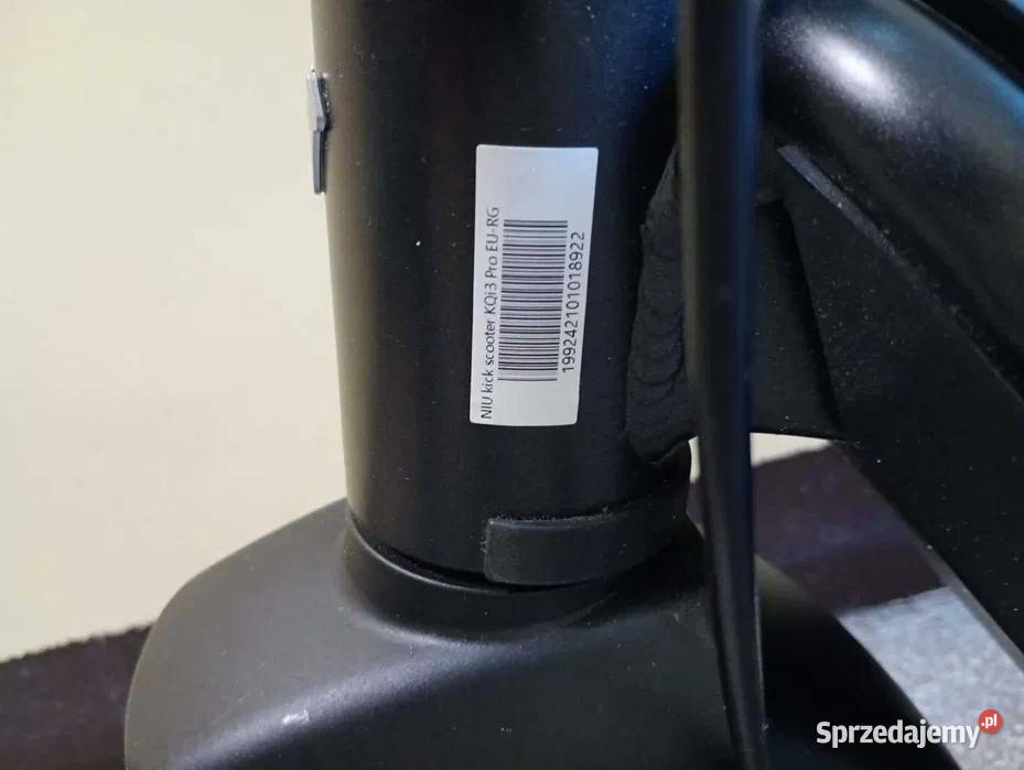 Hulajnoga elektryczna NIU KQi3 Pro wersja Warszawa