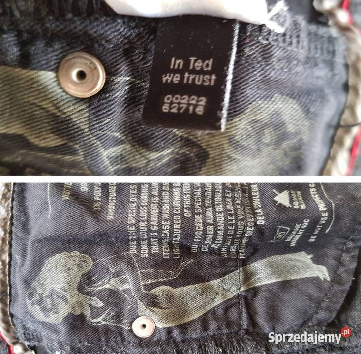 Dżinsy spodnie Ted Baker damskie oryginalne Spodnie