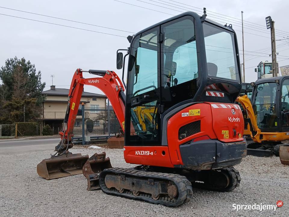 Kubota KX0194 Minikoparka z 2020 roku waga 1900 Rok produkcji 2020 Złoczew