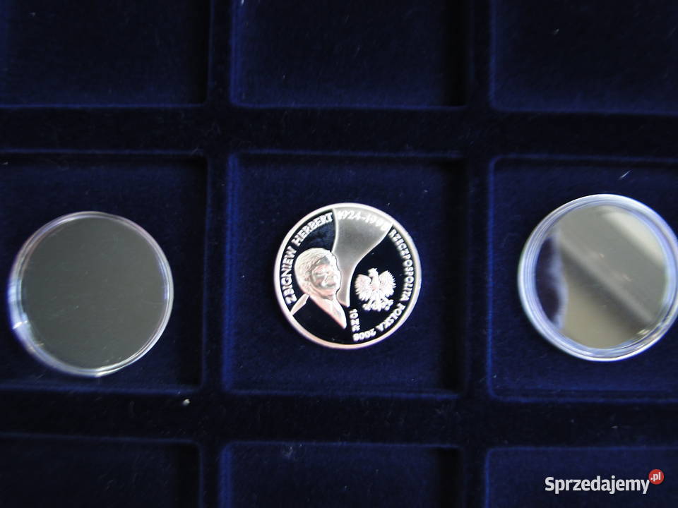 Ag925 Zbigniew Herbert 10 Rocznica śmierci poety Warszawa