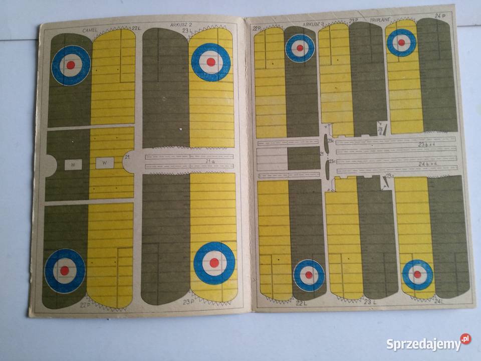 Mały Modelarz 101985 Samoloty myśliwskie Sopwith Dąbrowa Górnicza