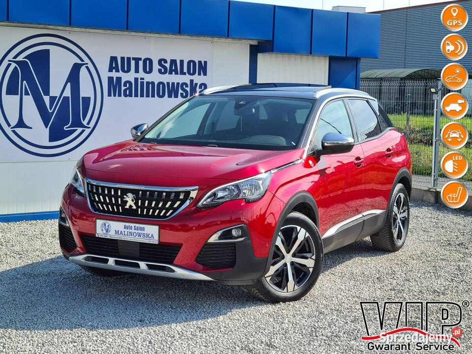 Peugeot 3008 Szyberdach Navi Kamera 2xPDC czujnik martwego pola Wągrowiec sprzedam