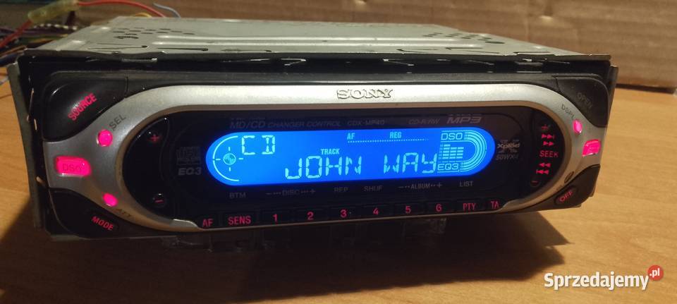 Radio Sony CDXMP40 Augustów