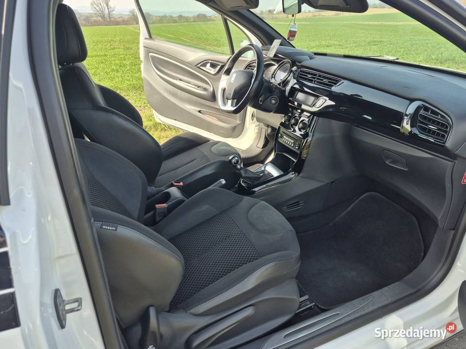 CITROEN DS3 EHDI welurowa tapicerka DS3 Płońsk
