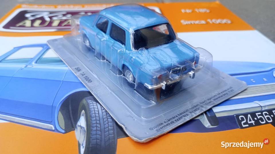 SIMCA 1000 kultowe auta PRL 143 model Deagostini Warszawa