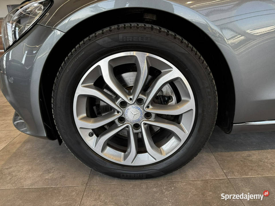 Mercedes C 200 T 20 184 automat 2016 r salon Myślenice