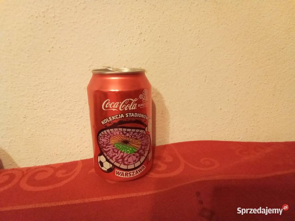 Euro 2012 kolekcjonerska puszka coca cola Pozostałe sprzedam