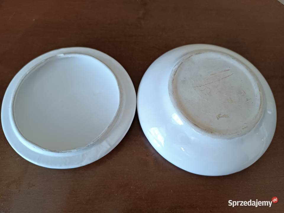 Puzdro szkatułka porcelana Francja Budzyń