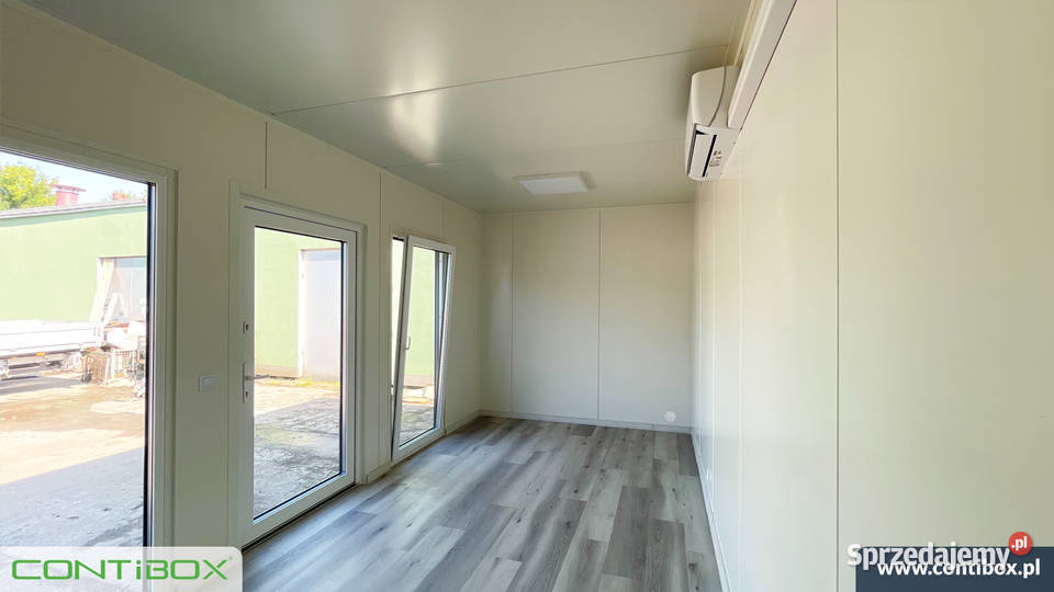 Kontener biurowy pawilon 6x3x3 PIR dowolny Katowice