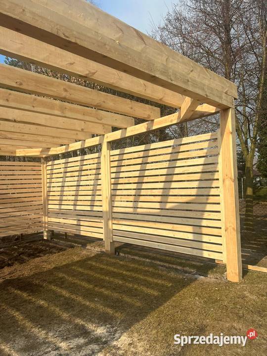 Wiata samochodowa altana SIERADZ Materiały budowlane