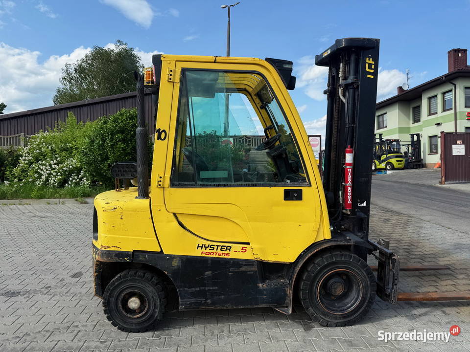 wózek widłowy HYSTER H25FT diesel Yanmar Triplex Wózki widłowe Działoszyn