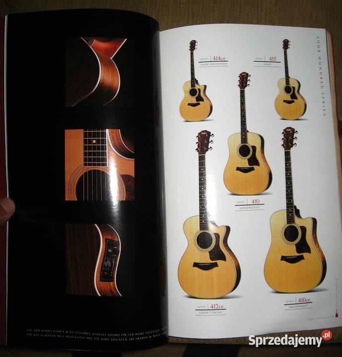 Taylor guitar catalog 1999 katalog gitar Kępice