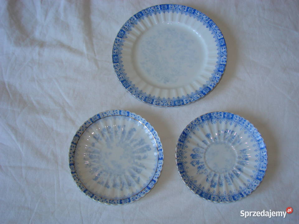 China Blau Bavaria Rosslau talerzyk Porcelana i szkło Pruszcz Gdański sprzedam