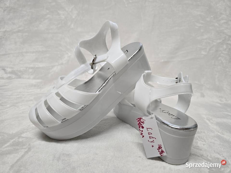 Buty damskie zapinane 23.5cm sprzedam