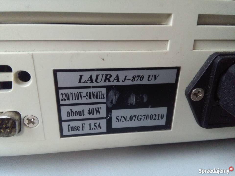 Liczarka banknotów LAURA J870 UV Biznes i Przemysł