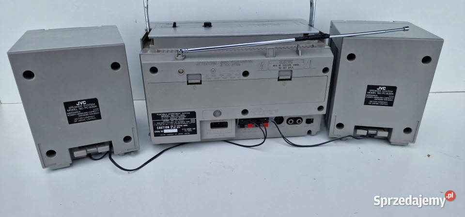 Magnetofon tuner radio analogowe JVC PC 30 Międzychód
