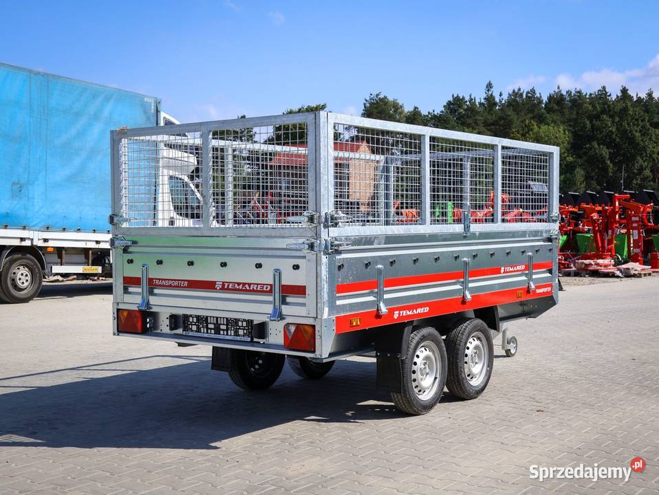 Przyczepa dwuosiowa TEMARED TRANSPORTER 30152 z sprzedam