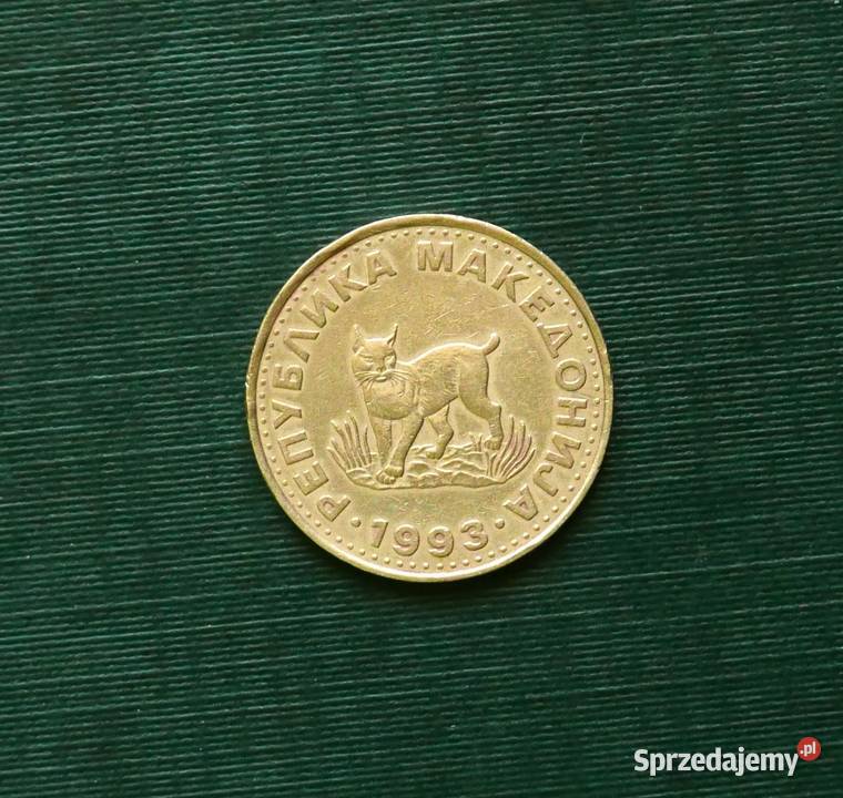 Macedonia Północna 5 denarów 1993r Gliwice