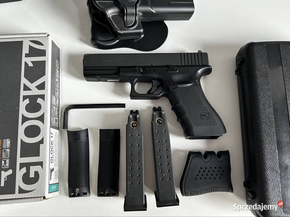 Glock 17 gen 4 GBB CO2 Umarex zestaw 2 magazynki Lędziny sprzedam