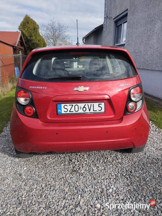 Chevrolet Aveo 14 benzyna 101 2012 bogata wersja benzyna Chevrolet Rybnik