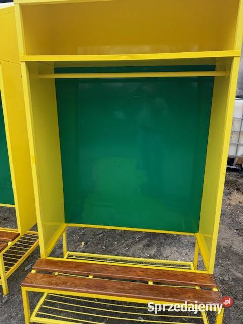 Szafa ubraniowa BHP z ławką Głogówko