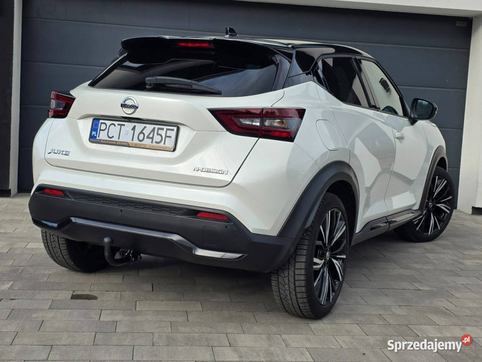 Nissan Juke bezwypadkowy NDESIGN mocno Zarejestrowany w Polsce Czarnków sprzedam