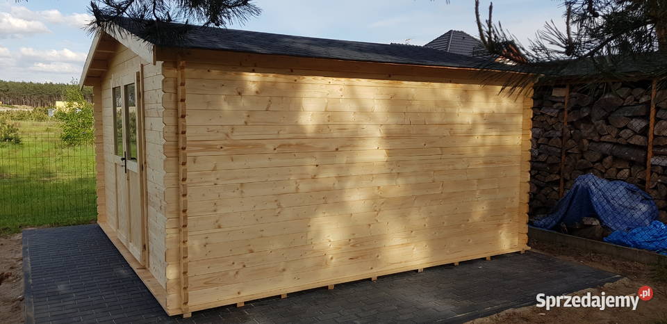 ZARAZ domek ogrodowy 4x4 16m2 narzędziowy 34mm wielkopolskie Gniezno
